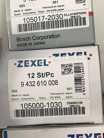 Распылитель Mazda Titan, WG61K, WGT4H, WGFAK, WGL4T NPDNOSD126A, 093400-0500, 095000-1300