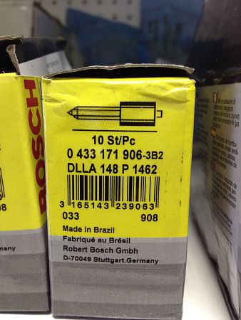 Распылитель BOSCH DLLA148P1462, 0433171906 для ТНВД BOSCH -609 на двигатель КАМАЗ 740.50-360